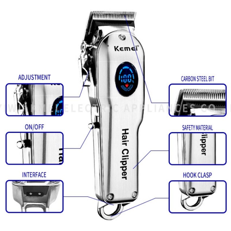 Rechargeable barber salon cord/cordless