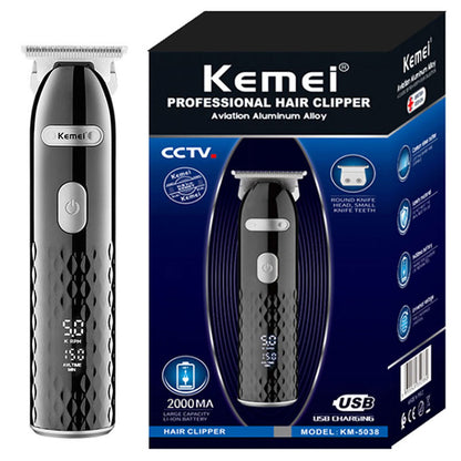 Original Kemei Barber 4-Speed Hair Trimmer Professional Hair Clipper