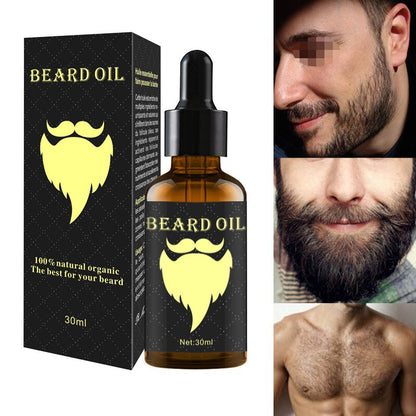 100% Natural Organic Beard Growth Oil Beard