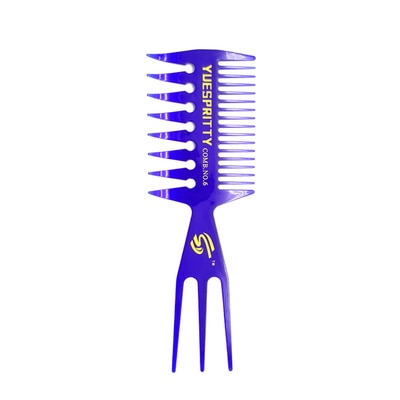 Retro oil head wide tooth comb