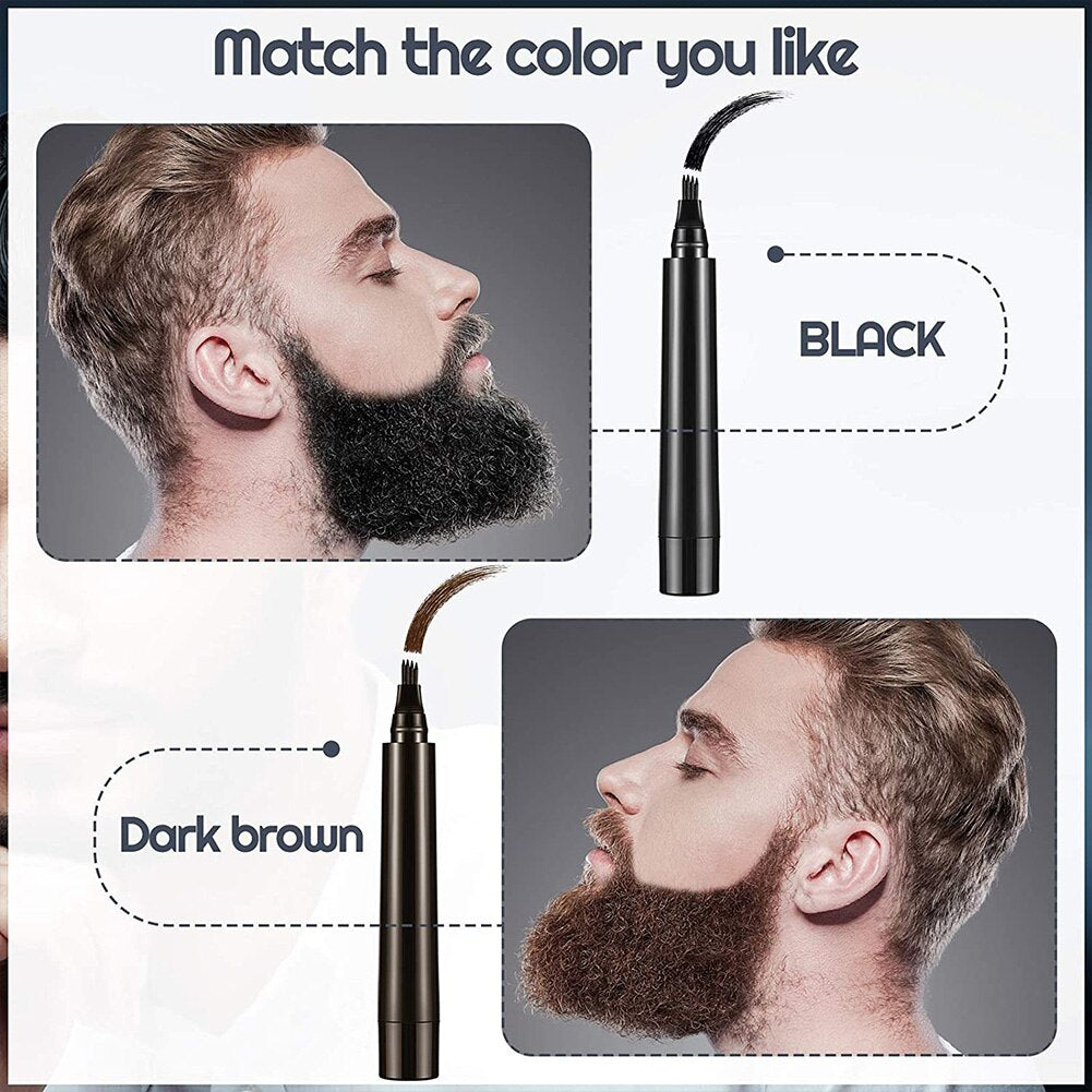 Beard Pen Beard Filler Pencil Dark Brown Or Black