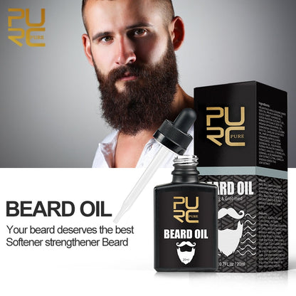 PURC Beard Oil Nourishing & Groomed Beard Hair