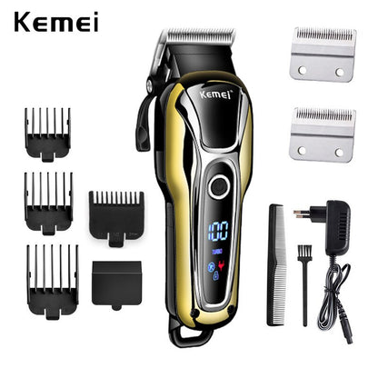 100-240V Professional hair clipper for barber rechargeable hair trimmer