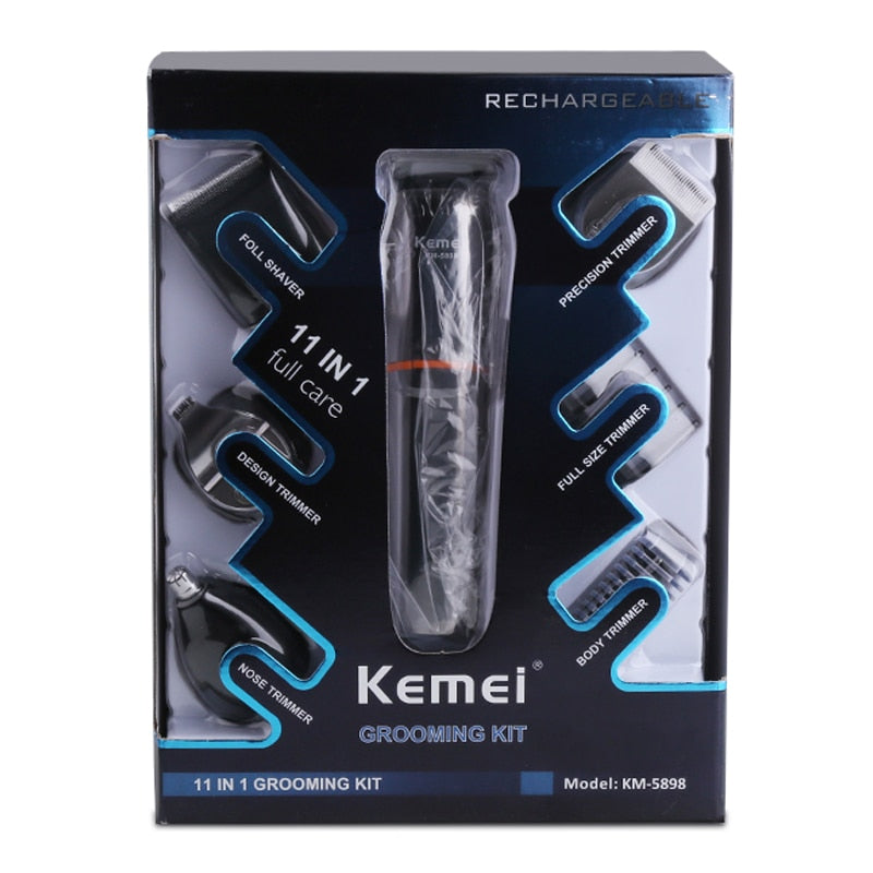 Digital Display All In One Hair Trimmer For Men Eyebrow Beard Trimmer