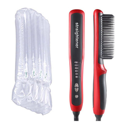 Hair Straightener Comb Electric Straightening Brush