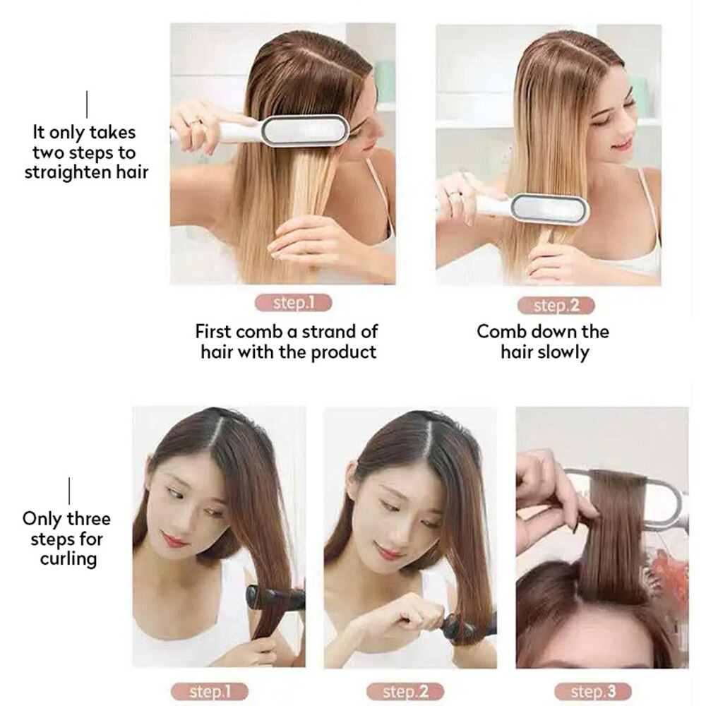 Professional Hair Straightener Ceramic Hair Curler