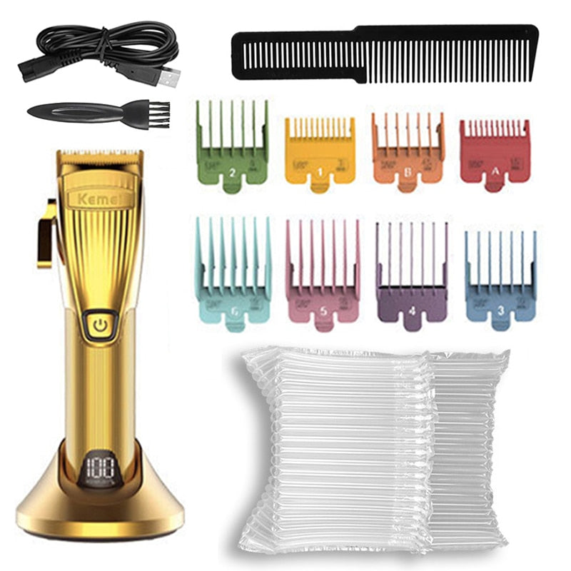 Professional lithium ion electric hair clipper