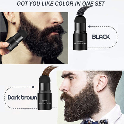 Men Beard Growth Kit Filler Beard Filling Powder