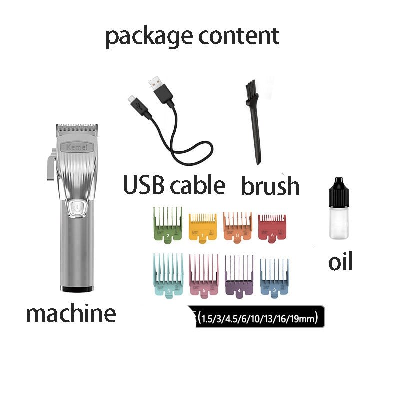 Professional Barber Shop Hair Clipper Kit