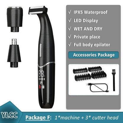 Intimate Areas Haircut Precision Shaver Men Line