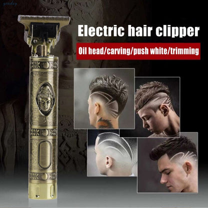 Hair Clipper Barber Accessories Cordless Men Electric Shaver Fader