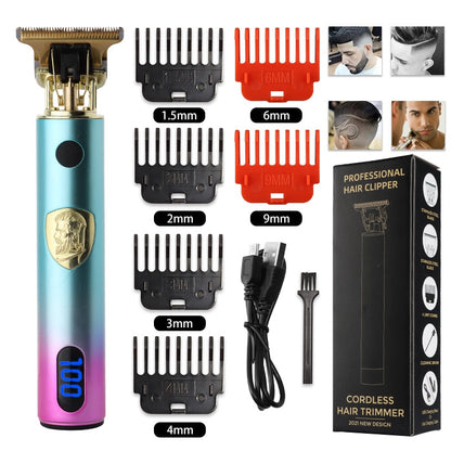 USB T9 Hair Clipper Professional Electric