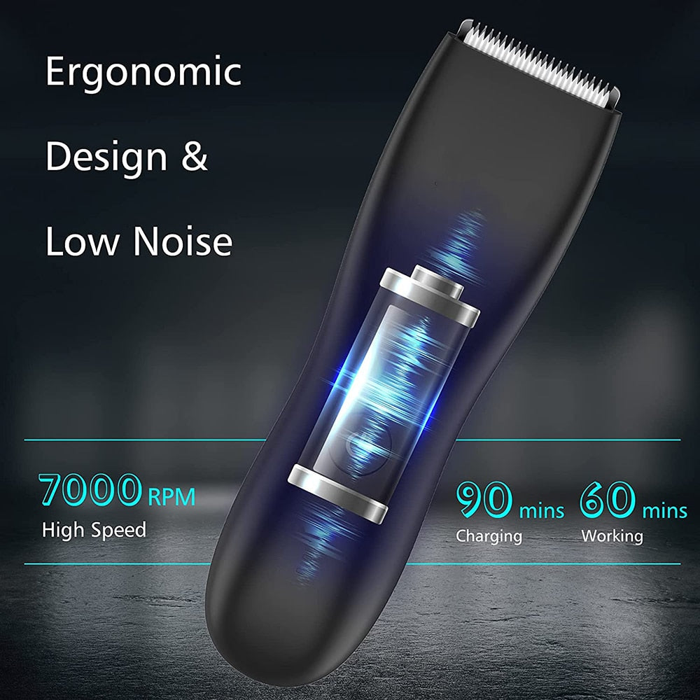 Electric Groin & Body Hair Shaver