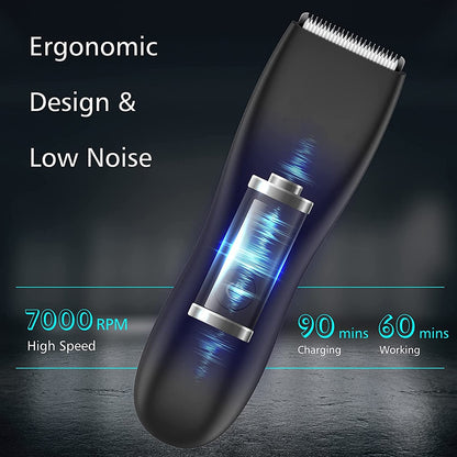 Electric Groin & Body Hair Shaver