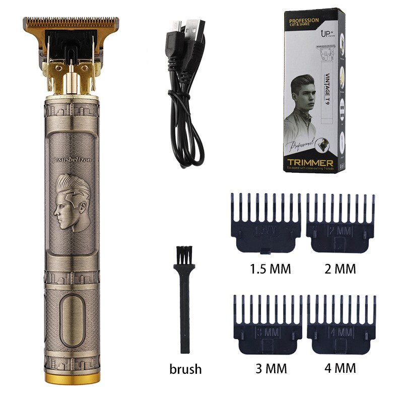 New Electric Hair Clipper Waterproof Beard Trimmer