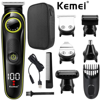 696 Electric Hair Clipper Multifunctional Trimmer For Men