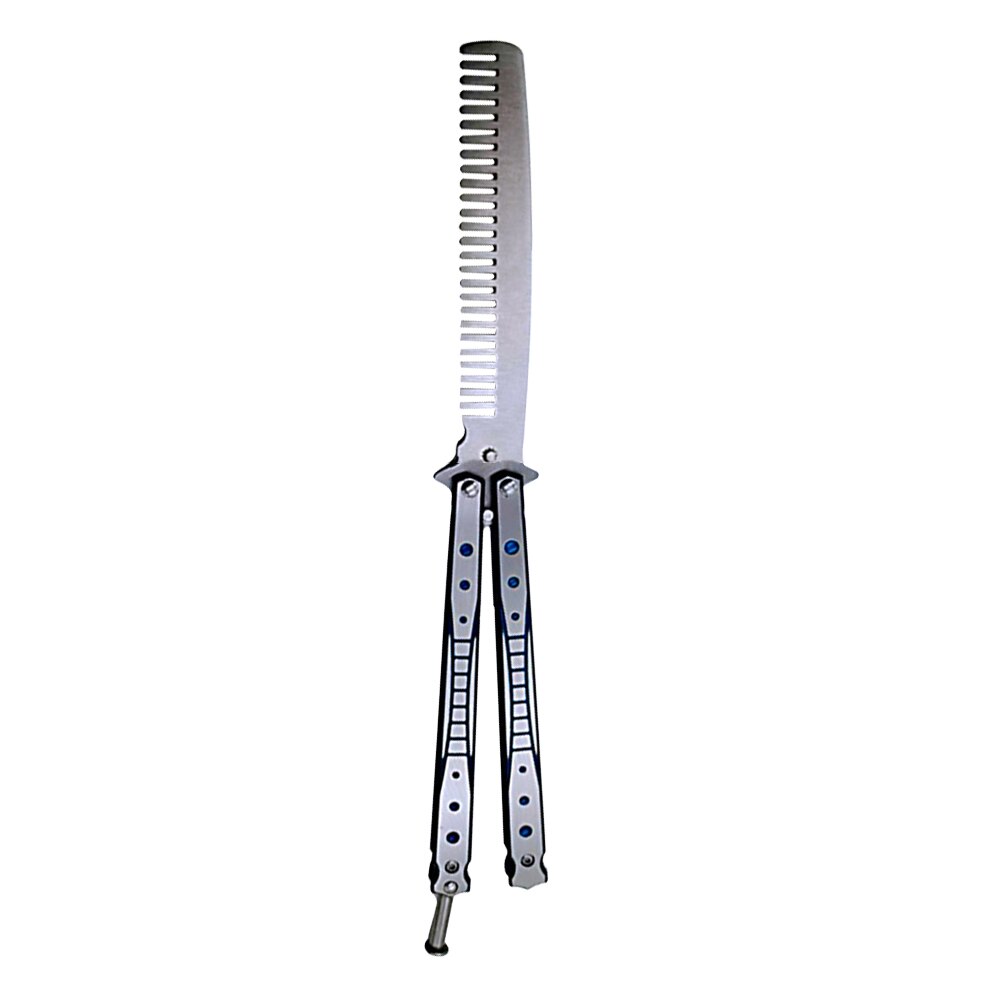 1pcs Foldable Comb Stainless Steel Practice Training