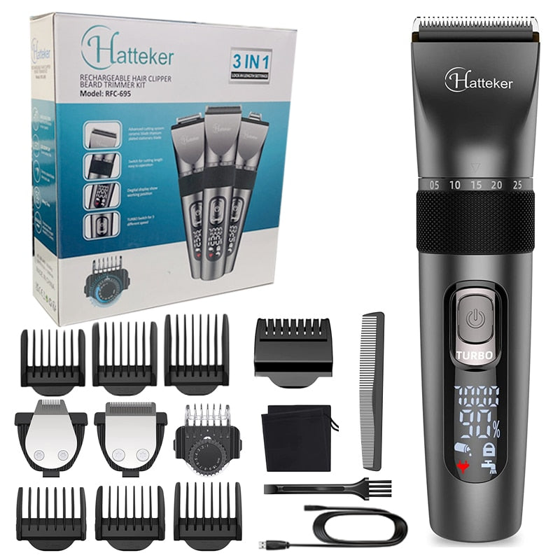 Professional hair trimmer electric beard