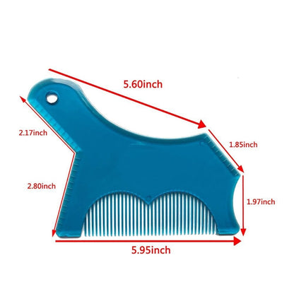 Men Beard Shaping Trimming Shaper Template