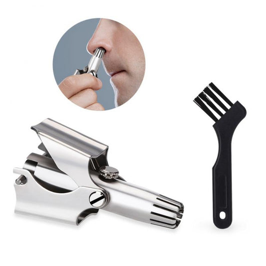 Nose Hair Scissors Manual Trimmer Men To Shave