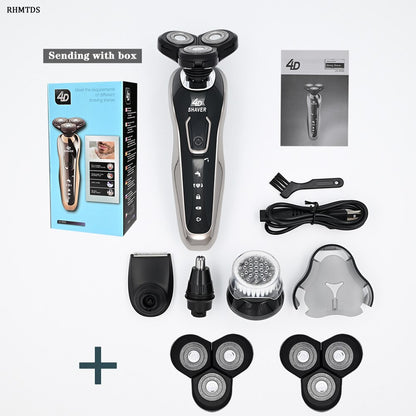 Electric Razor Rechargeable Shaver