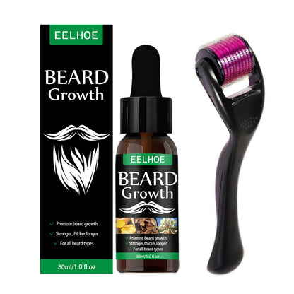 Crafted Beard Growth Serum Oil Roller Set Beard