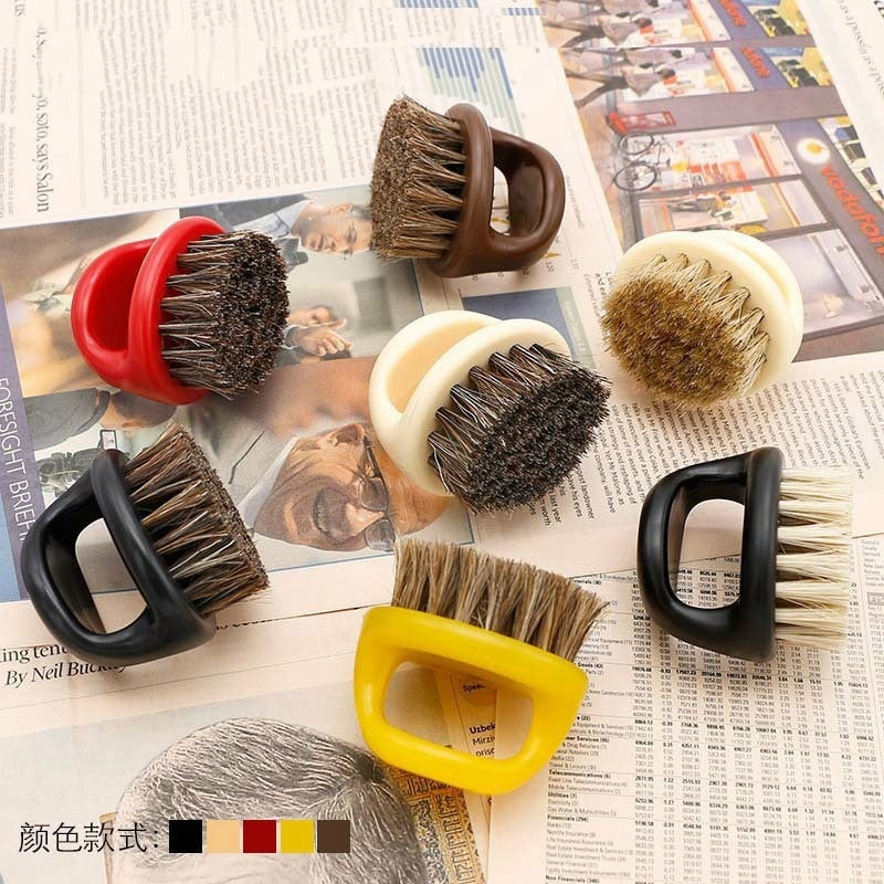 Ring Design Horse Bristle Men Shaving Brush