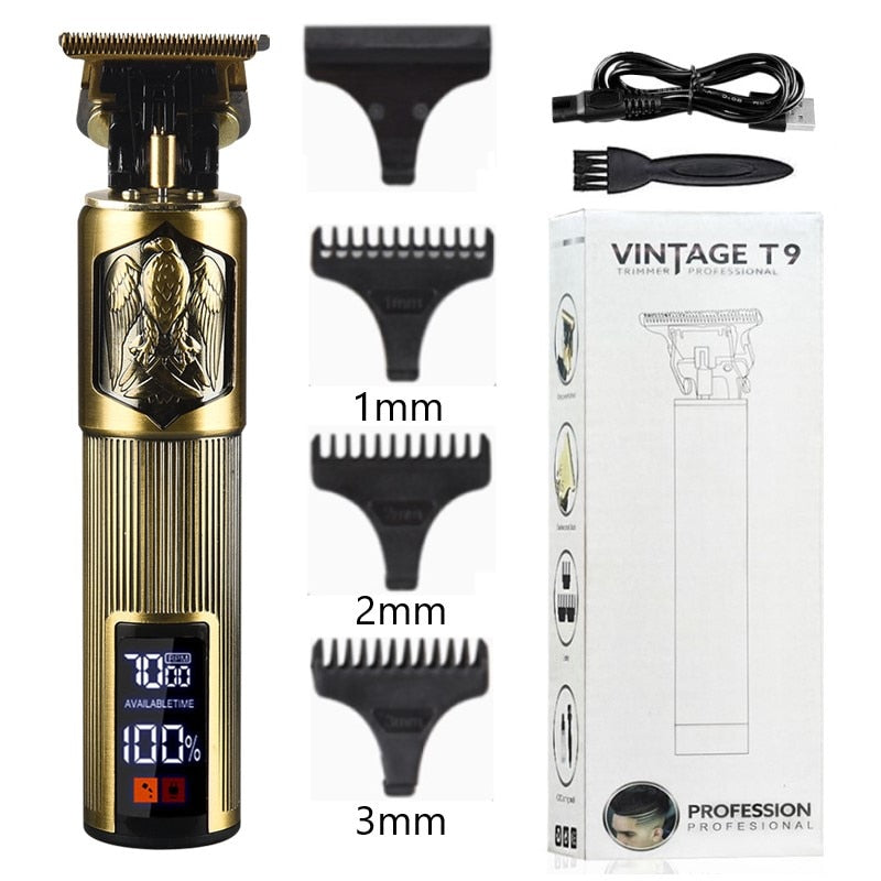 New T9 Hair Trimmer Barber Hair Clipper