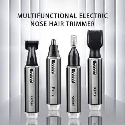 4 in 1 trimmer for men Electric Nose and ear trimmer Rechargeable Trimmer