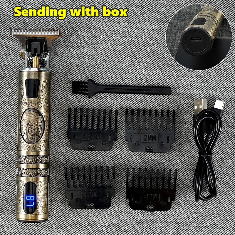 USB Electric Hair Clippers Rechargeable Shaver