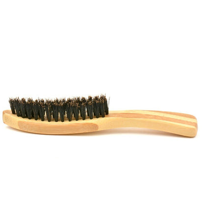 Beard Brush Boar Bristle for Men's Mustache