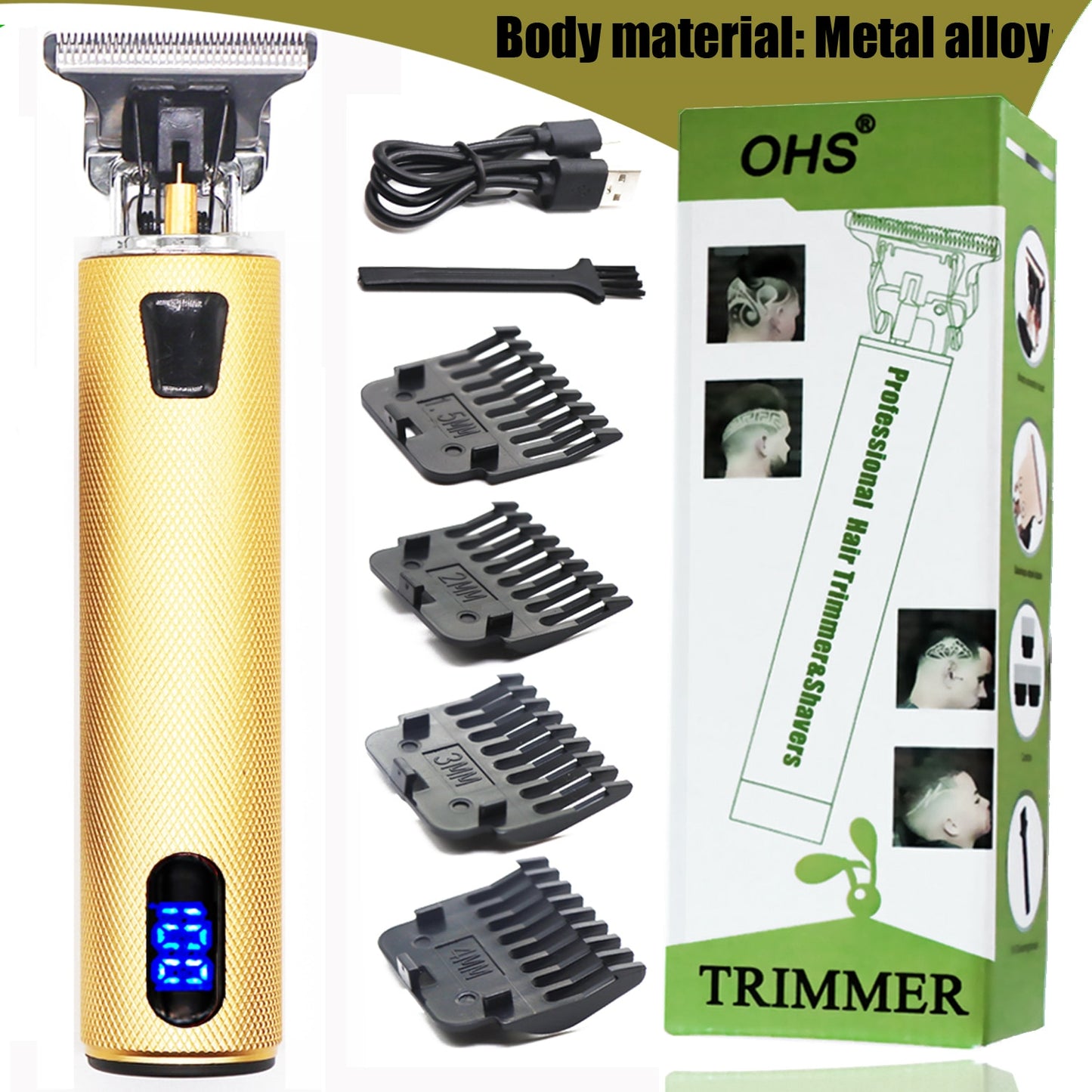 Carving Professional Hair Trimmer Beard