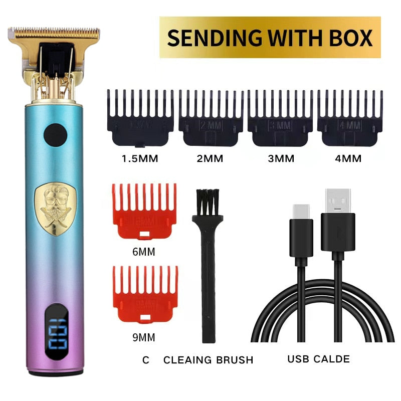 Electric Hair Clipper High Power LCD