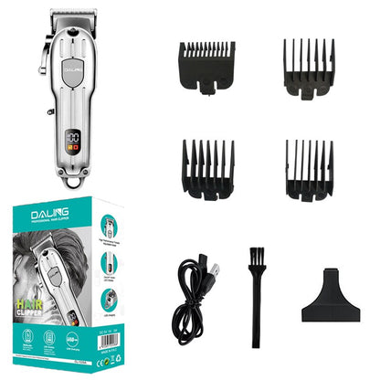 Powerful Full Metal Hair Clipper Beard Trimmer