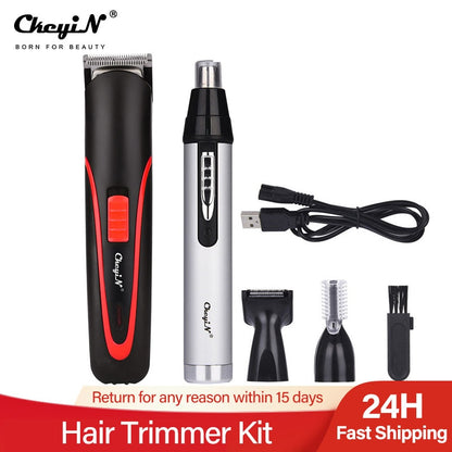 Portable Electric Cordless Hair Trimmer