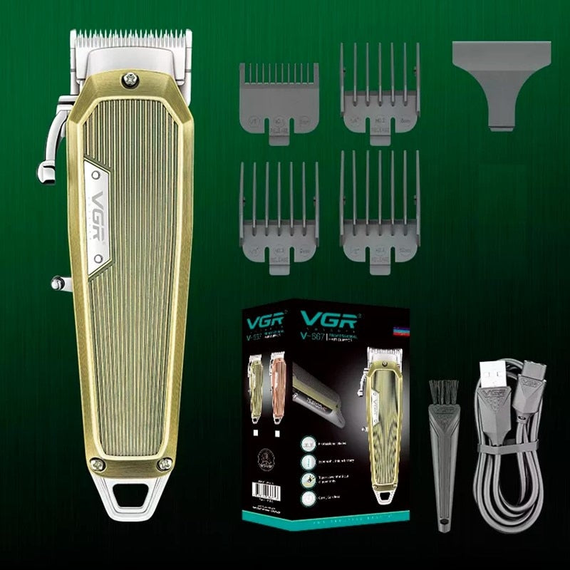 Metal Professional Barber Hair Clipper