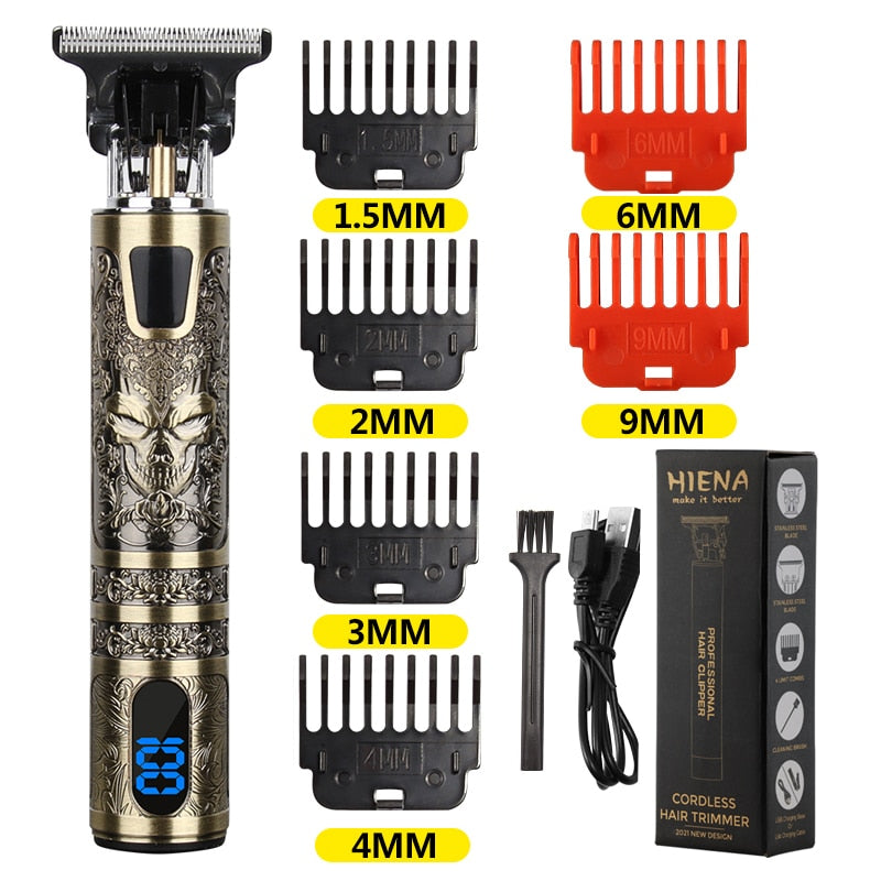 Men's Electric Shaver Rechargeable Trimmer