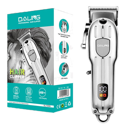 Powerful Full Metal Hair Clipper Beard Trimmer