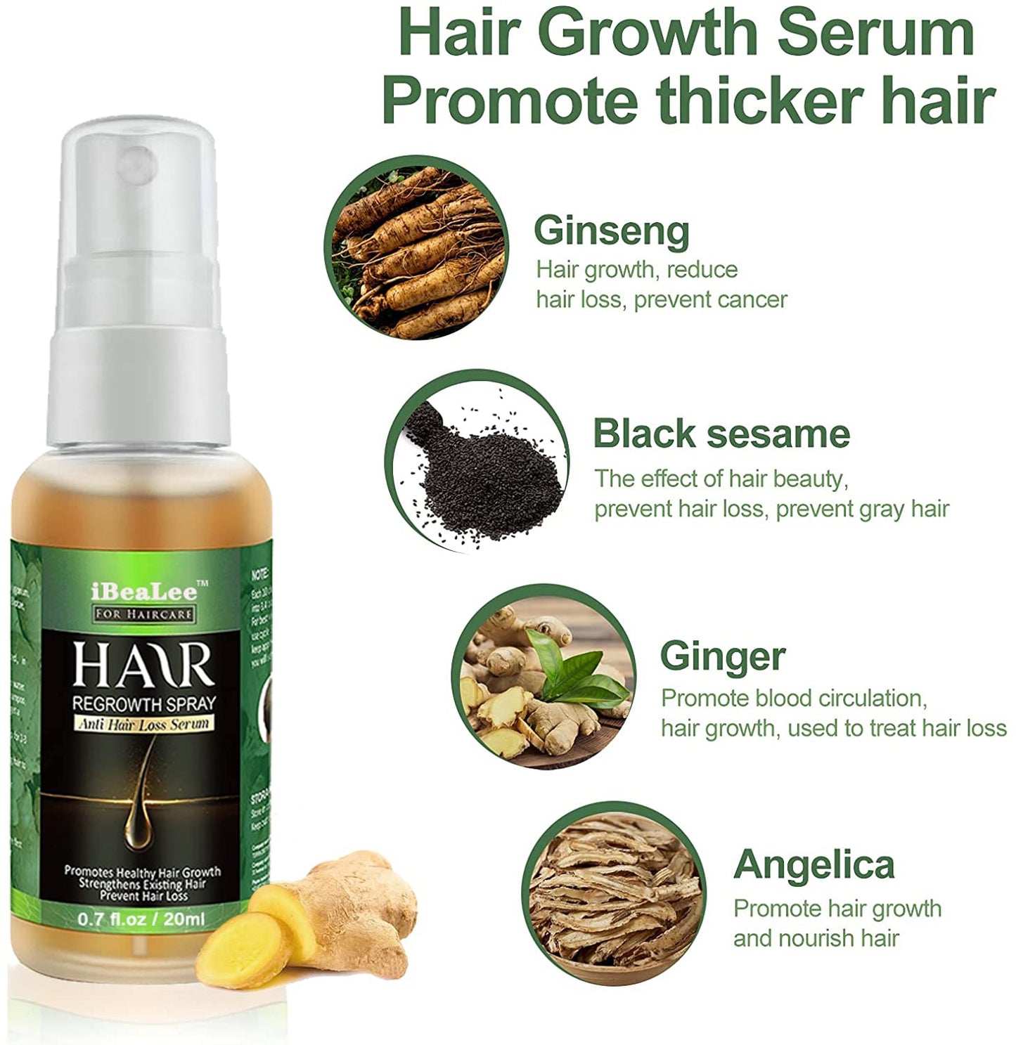 Hair Growth Essential Oils Essence Hair Sprays