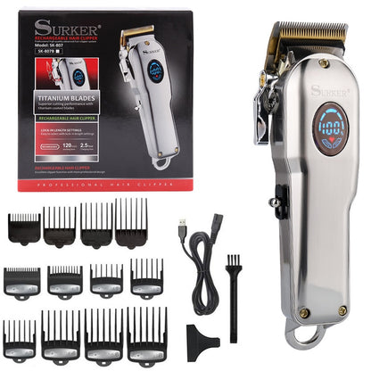 Hair clipper professional hairdressing