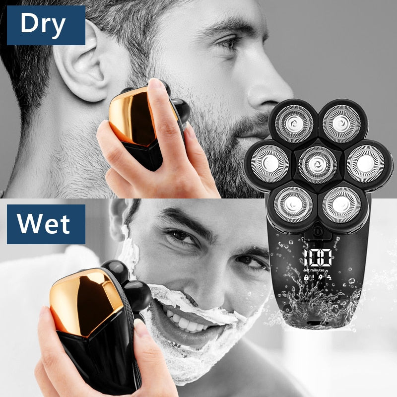 Rechargeable Bald Head Electric Shaver