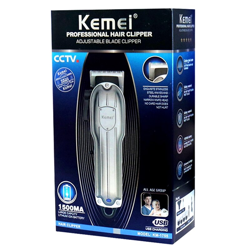 Professional hair trimmer for men