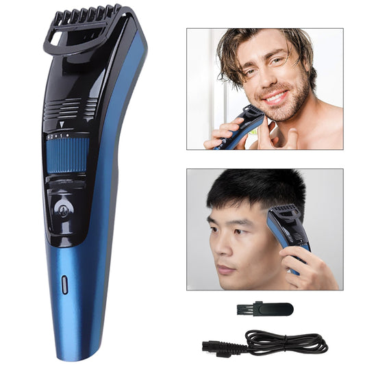 Adjustable Beard Trimmer Moustache Hair Cutting Machine Rechargeable