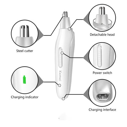 All In One Rechargeable Electric Nose Hair Trimmer