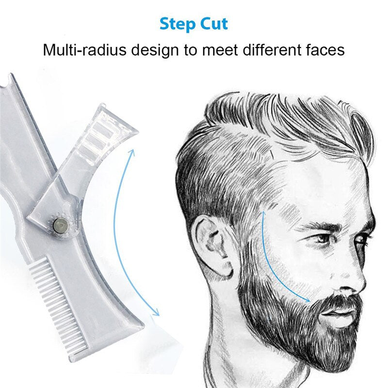 Men Beard Hair Comb Shaping Styling