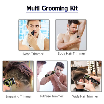 Electric Hair Clipper Multifunctional Trimmer For Men Electric Shaver