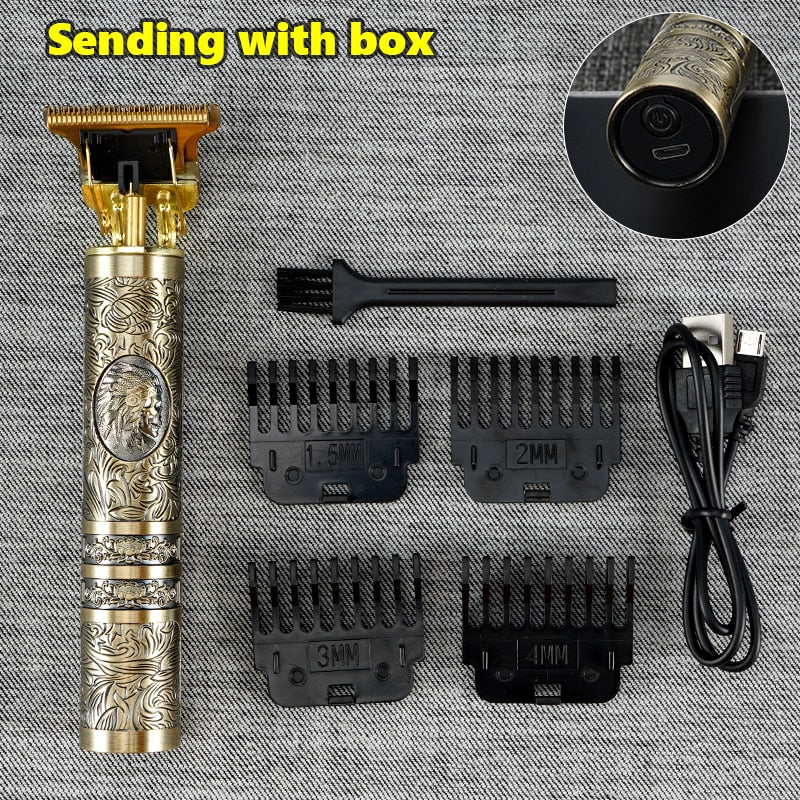 USB Electric Hair Clippers Rechargeable Shaver