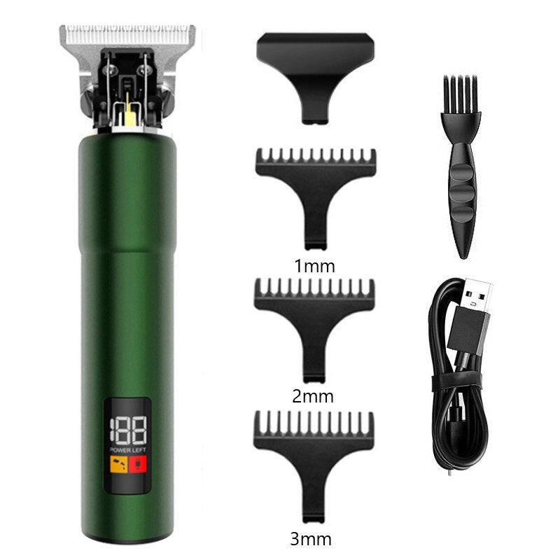 Waterproof 10W Hair Trimmer for Men Grooming