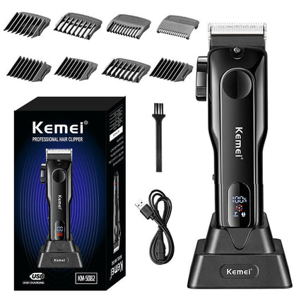 Original Kemei Full Metal Professional Hair Clipper Barber Hair Trimmer