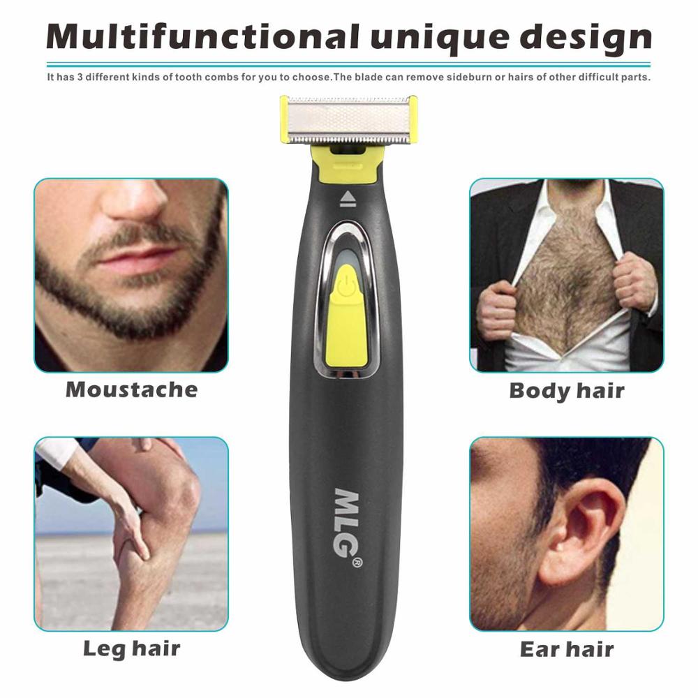 Washable Rechargeable Electric Shaver Beard Razor